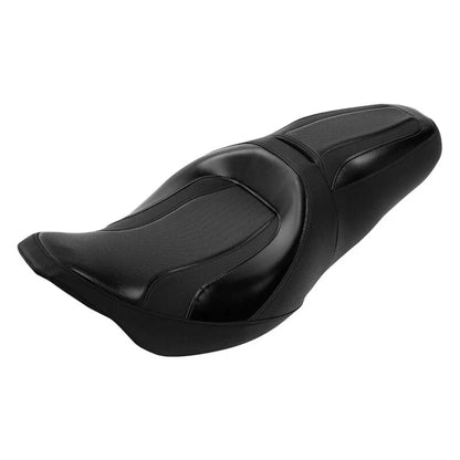 Black Driver Passenger Seat for Harley Touring Street Electra Glide (2009–2023)