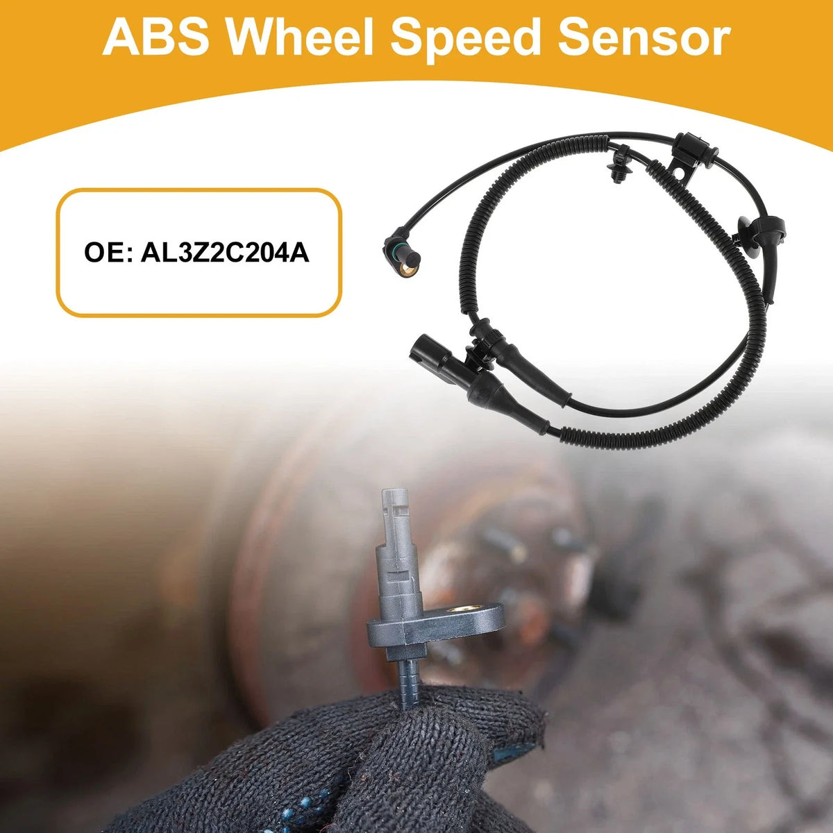 ABS Wheel Speed Sensor No.AL3Z2C204A for Ford F-150 (2004–2020)