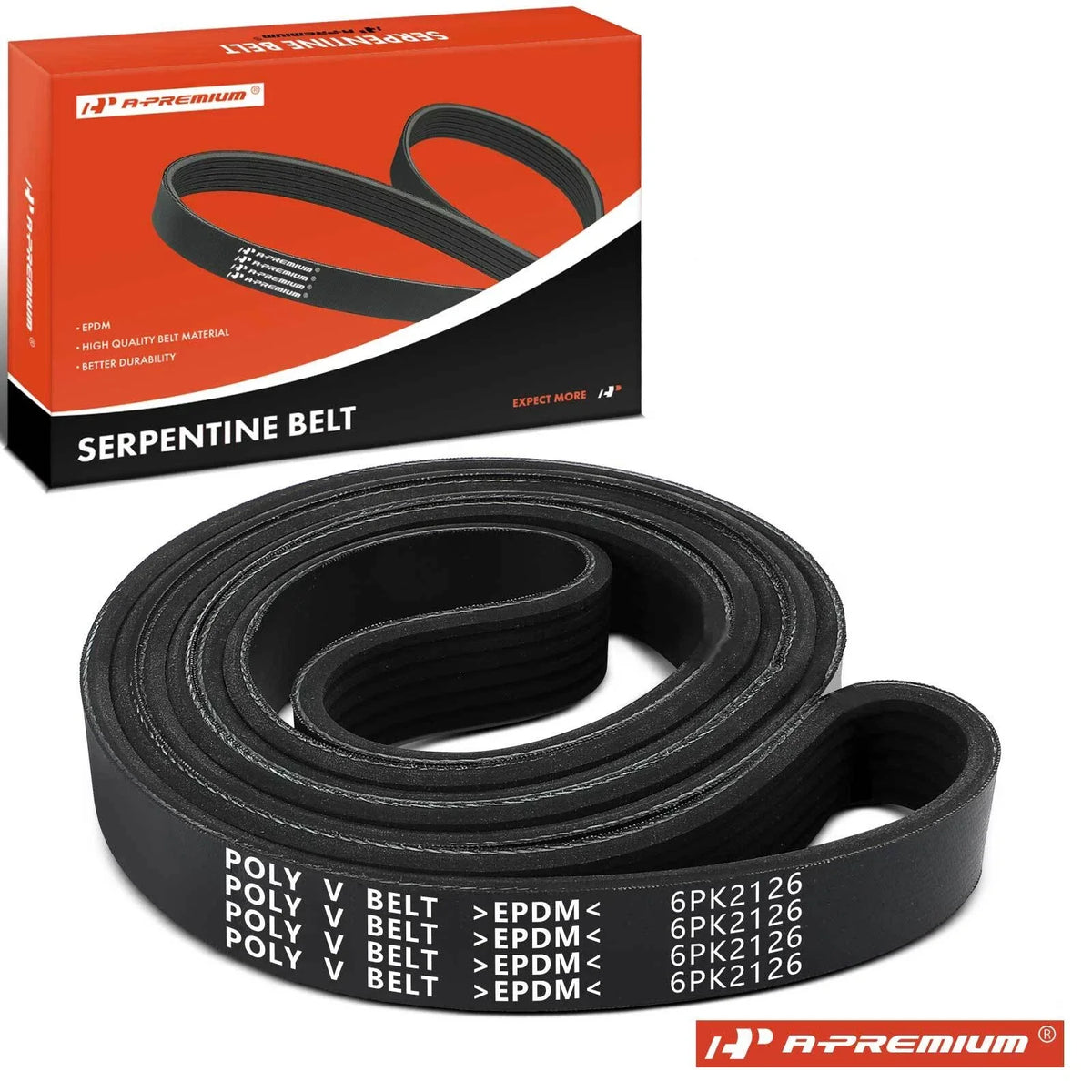 Serpentine Belt for Hyundai Sonata (2011–2014) and Ford Focus (2005–2007)