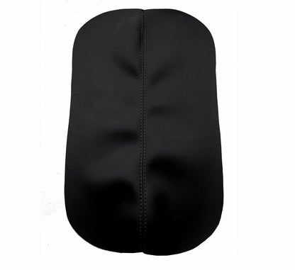 Center Console Lid Armrest Cover for Chevrolet Malibu (2016–2020) Black PVC Leather