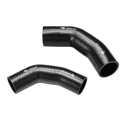 2X Black Silicone Radiator Coolant Hoses Kit for BMW E46 3 Series (1998–2006)