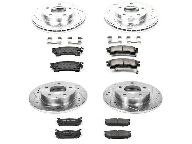 Brake Pad and Rotor Kit for Mazda 626 (1993–1997) MS726XX