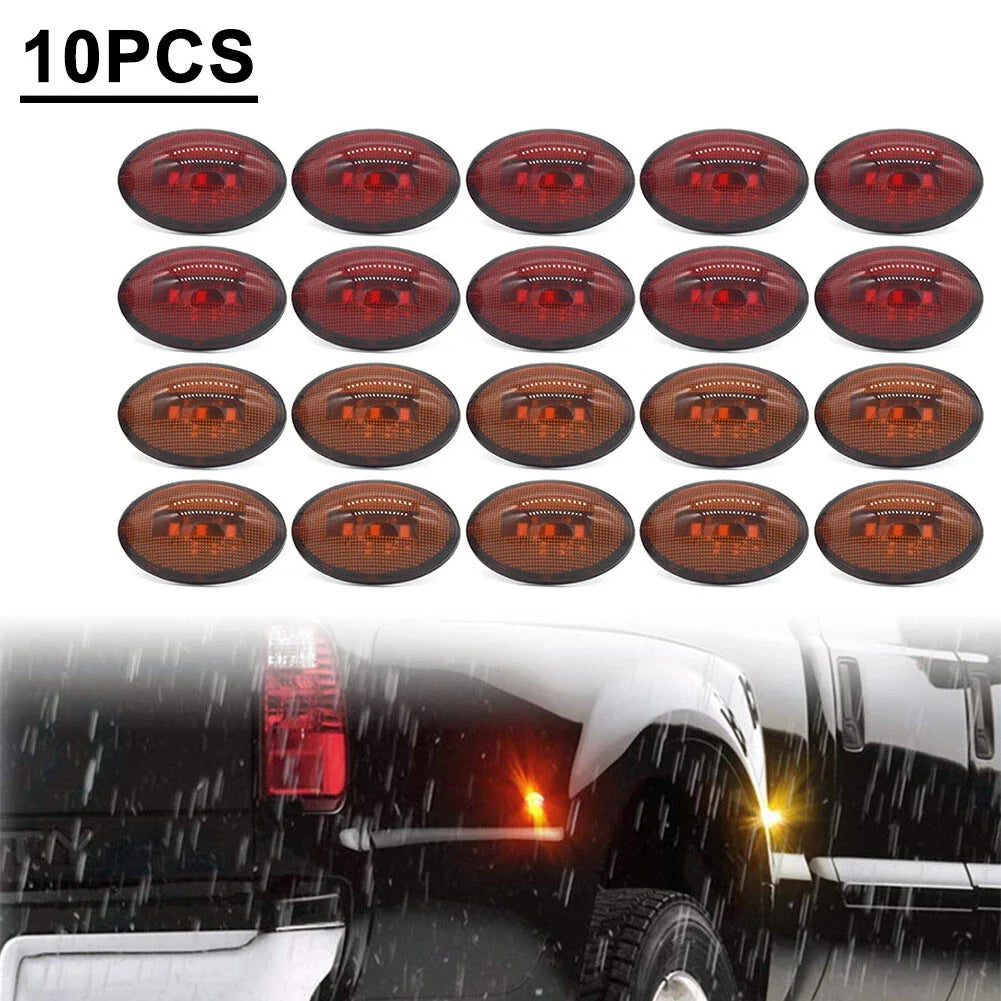 Set of 4 LED Headlights for Car Bus Truck Trailer