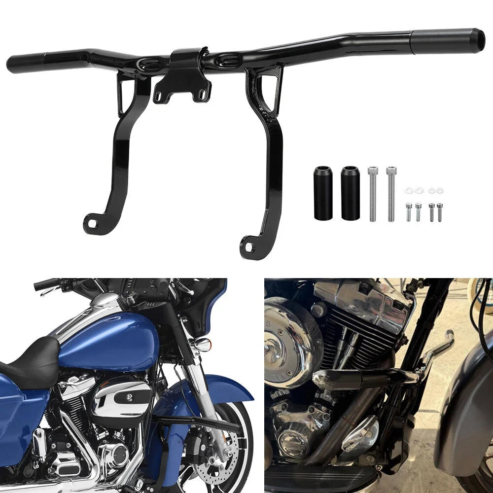 Engine Guard Highway Peg Crash Bar for Harley Touring Road King (2014–2023)