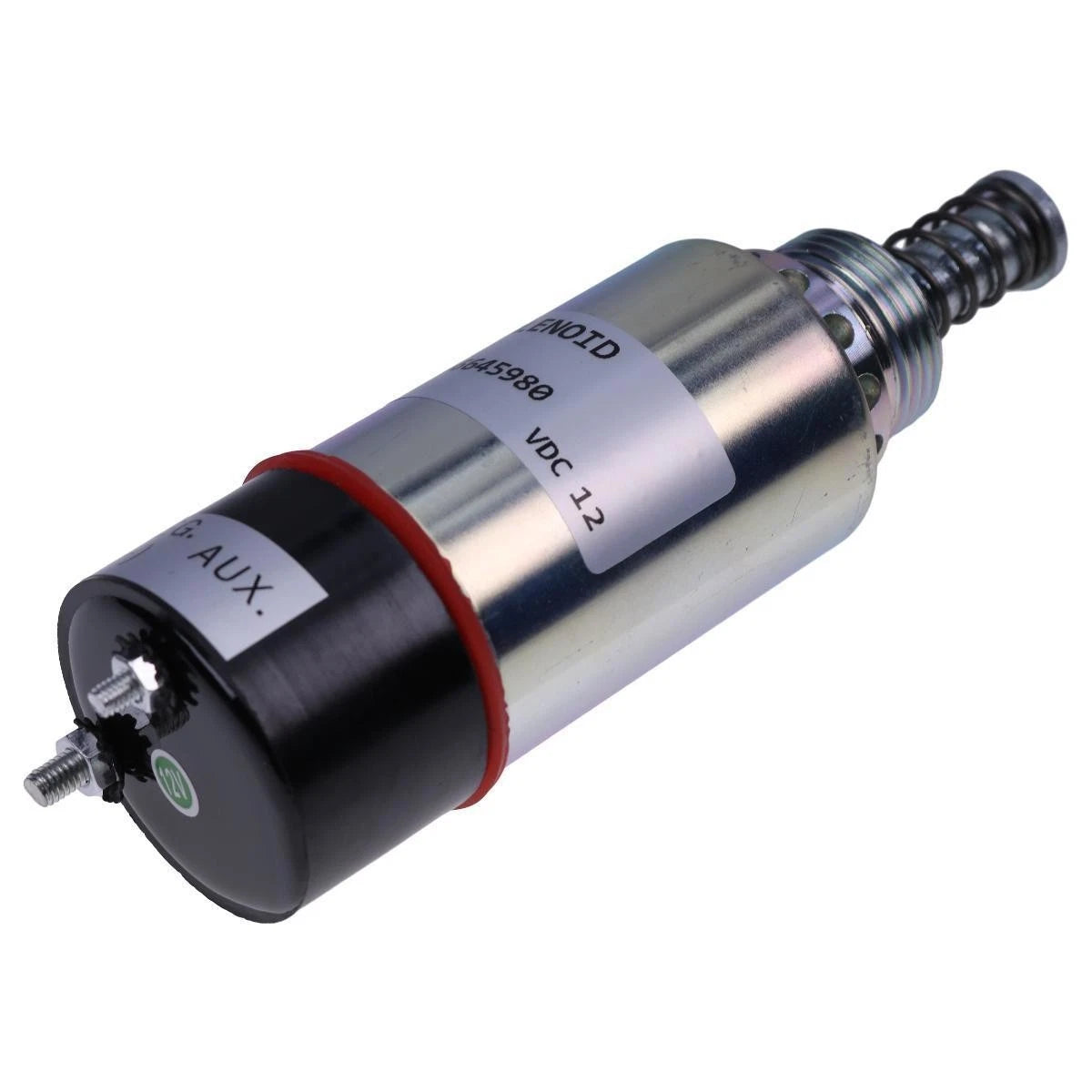 12V Fuel Shutoff Solenoid CA1255771 9X5312 for Caterpillar Engine 3114 3126 3116