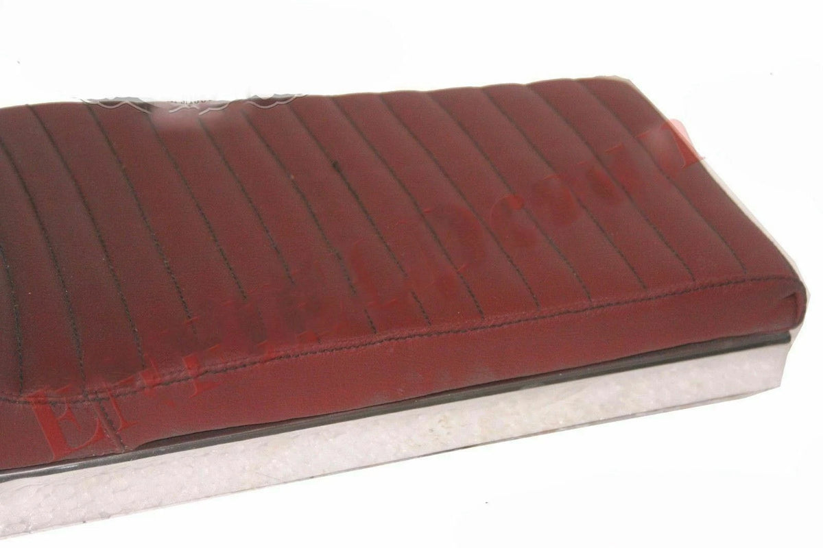 Seat Cherry Red Leatherite Alloy for Benelli Mojave Cafe Racer (260-360)