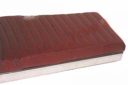Seat Cherry Red Leatherite Alloy for Benelli Mojave Cafe Racer (260-360)