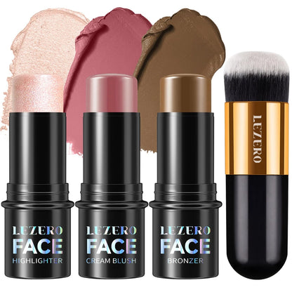 3Pcs Contour Stick Makeup Kit for Lezero (2023)
