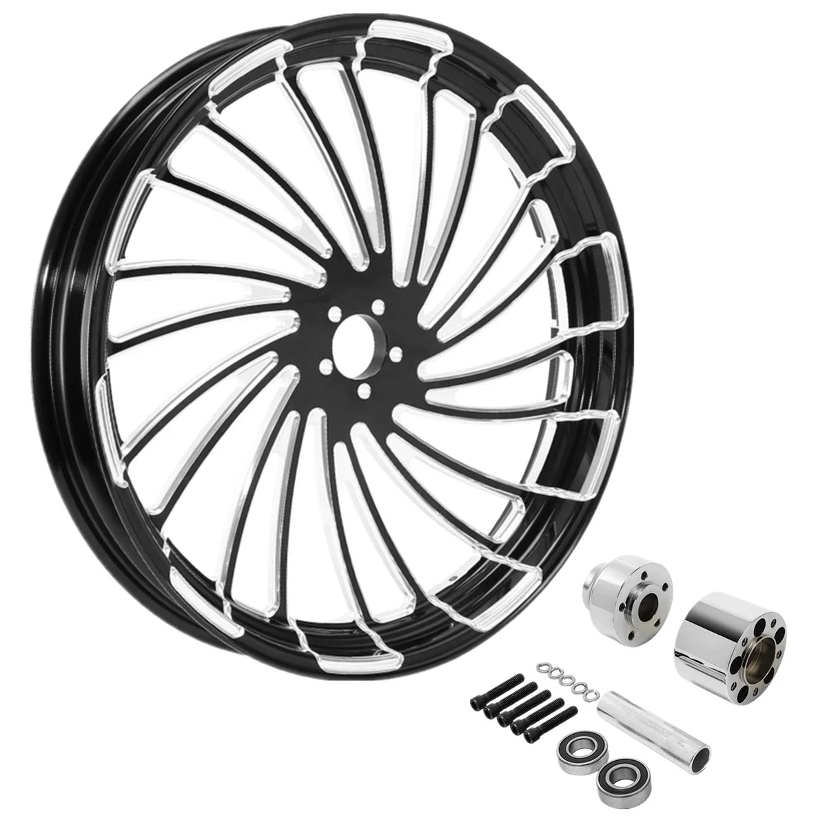 32" x3.5" Chrome Front Wheel Rim for Harley Road Glide (2008–2023)