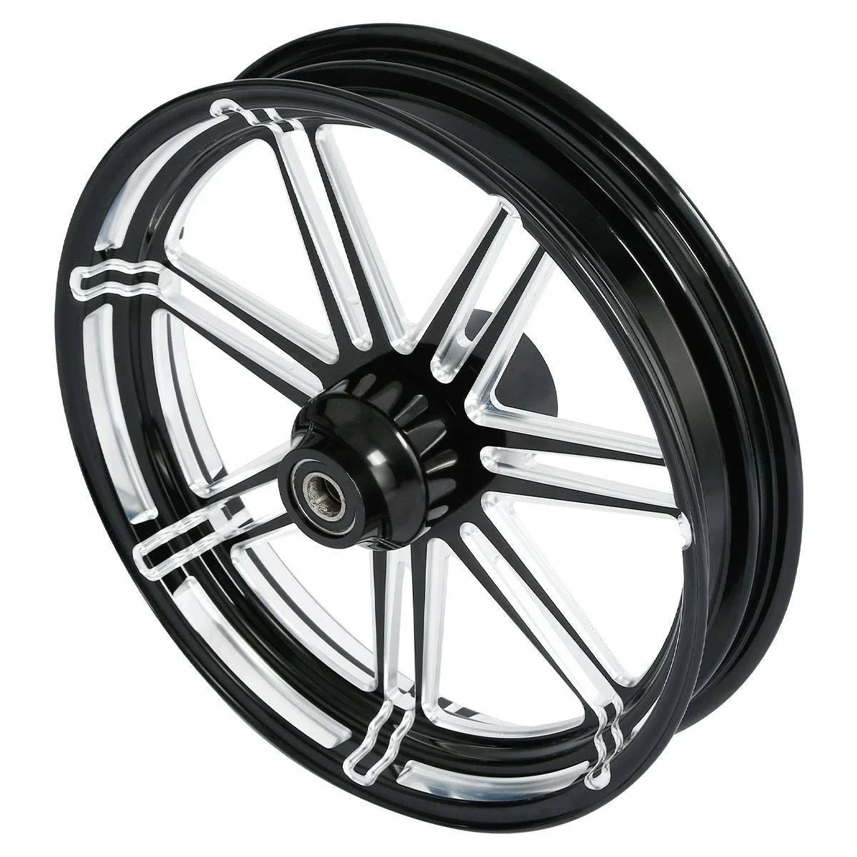 Front 18" Wheel Rim & Single Disc Hub for Harley Touring Electra Glide (1997–2021)