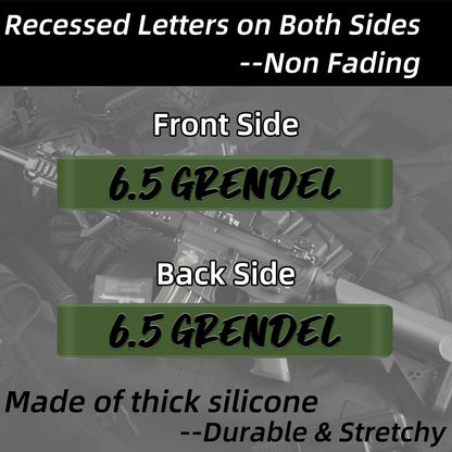 12 Pack Magsaddle Magazine Marking Bands for Grendel 6.5