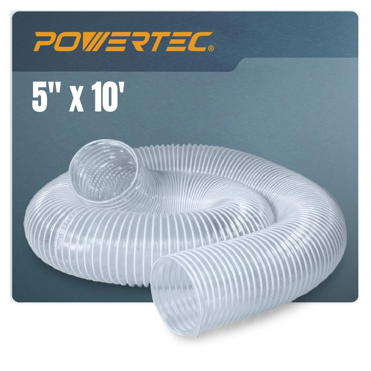 5" x 10' Dust Collection Hose for POWERTEC (No Part Numbers)