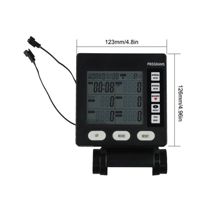 Speedometer LCD Display Counter Monitor for Rowing Machine