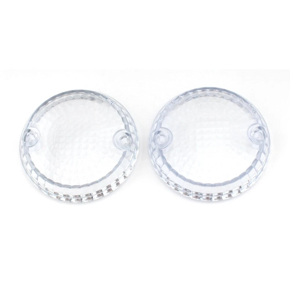 Turn Signal Lens Cover for Yamaha Kawasaki Vulcan 1500 VN (TS-216-Clear)