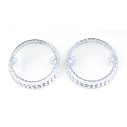 Turn Signal Lens Cover for Yamaha Kawasaki Vulcan 1500 VN (TS-216-Clear)