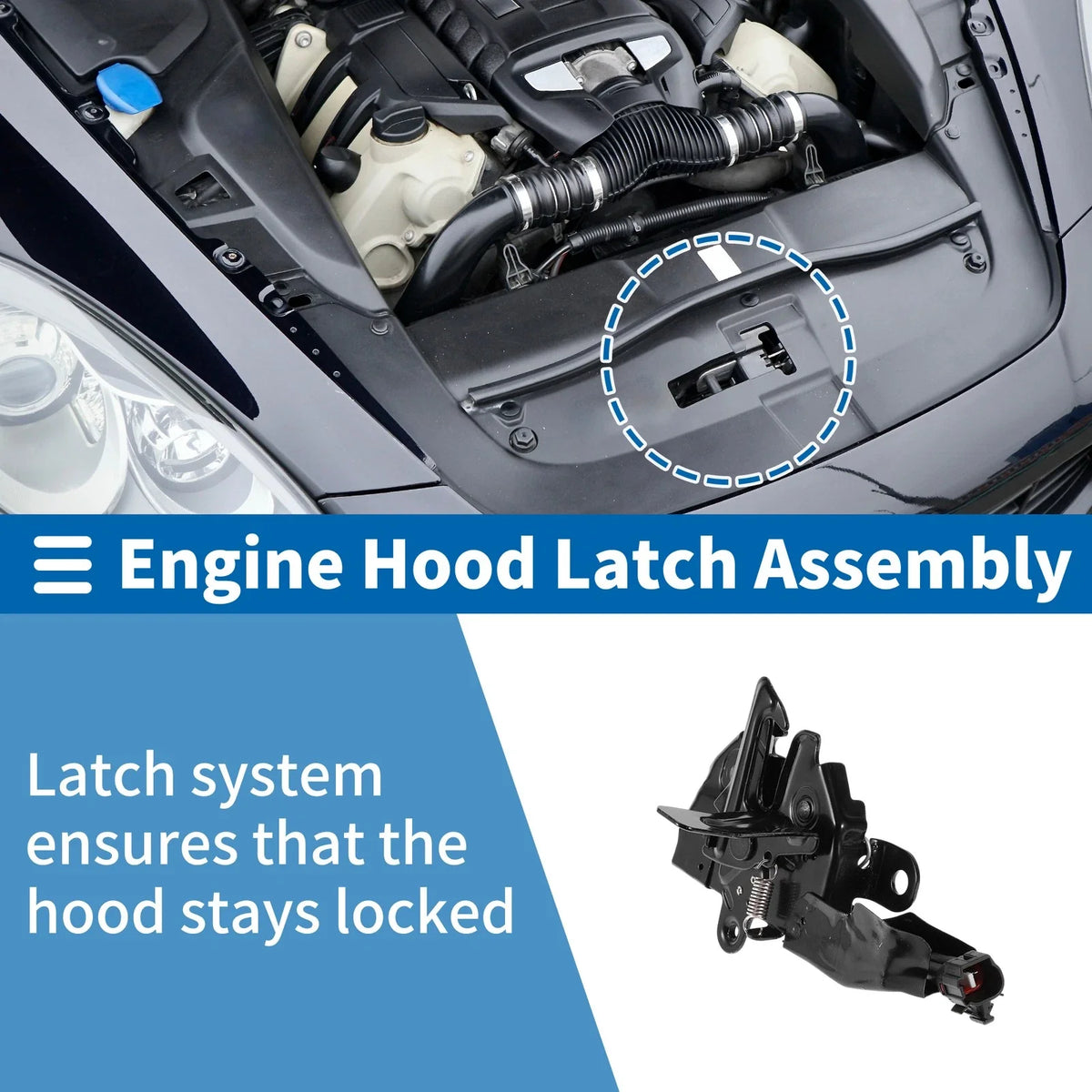 Hood Latch Assembly for Toyota Avalon (2005–2010) No. 53510AC060
