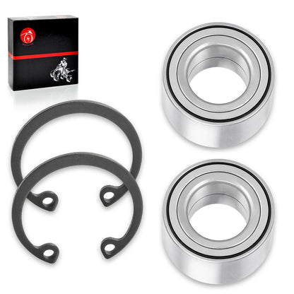 2 Front or Rear Wheel Bearing + Circlip for Honda Pioneer 1000 (2016–2022)