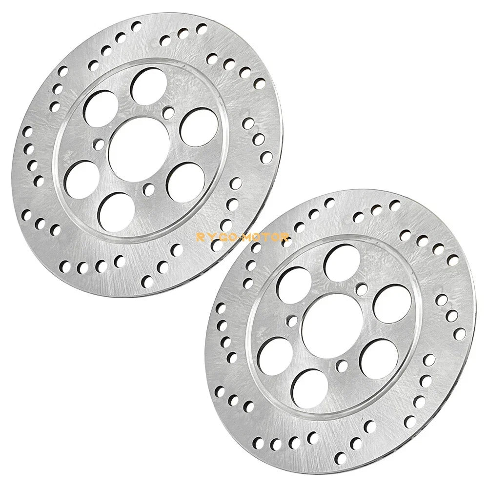 2X Front Brake Disc Rotors for Honda ATC200X ATC250R (1983–1985) 43122-965-000
