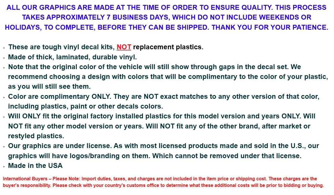 UTV Graphics Kit Sticker Decal for Honda Talon 1000X (2019–2022)