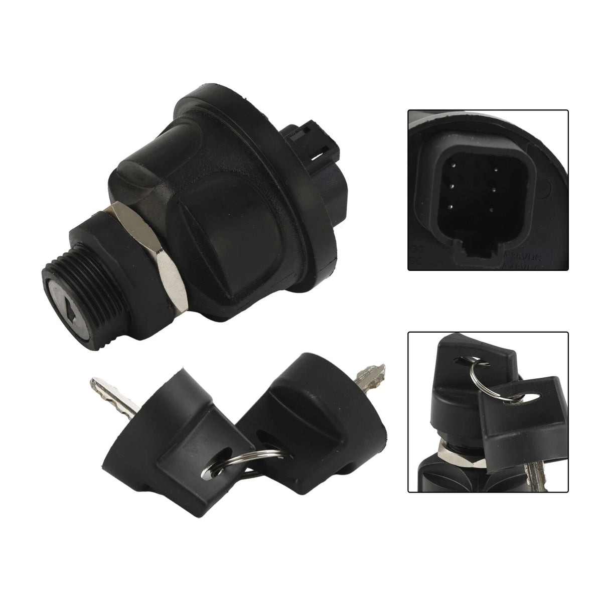 4 Position Sealed Ignition Switch for Cole Hersee (I050-A097)