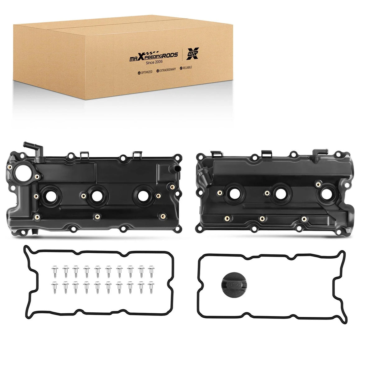 Engine Valve Cover Set for Nissan Pathfinder Infiniti QX4 3.5L (2002–2004)