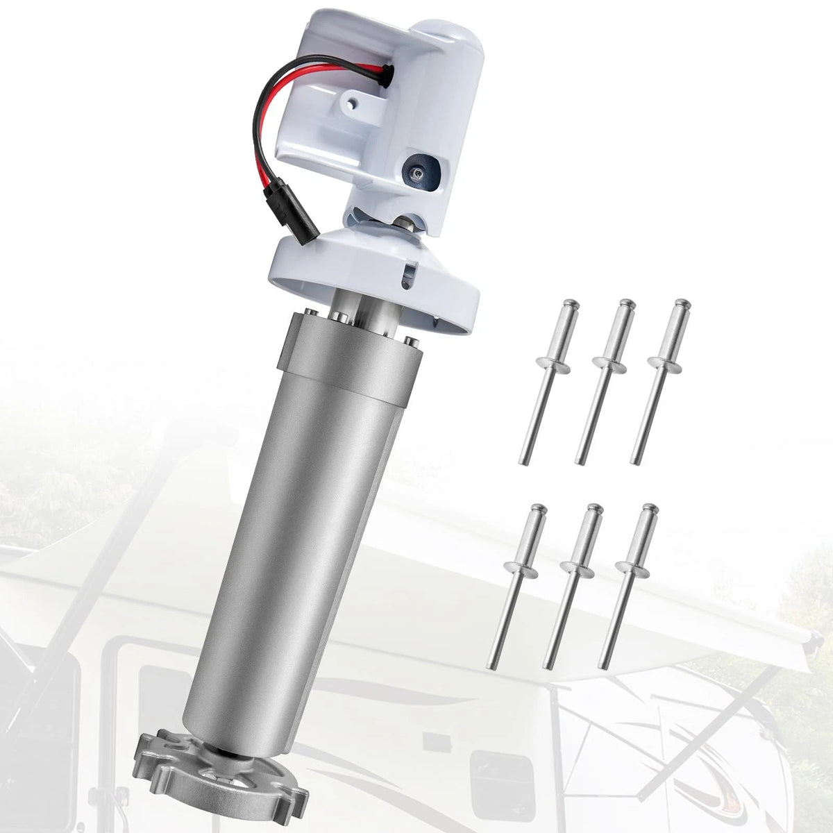Awning Motor for Dometic WeatherPro Power Patio Awning RH White (3307923.115B)