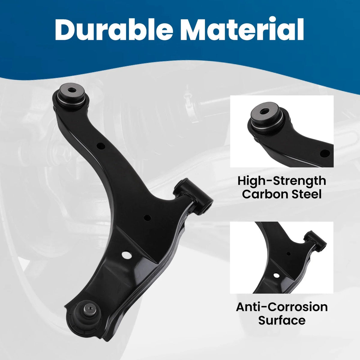 2X Front Lower Control Arms for Chrysler PT Cruiser, Plymouth Neon (2001–2010)