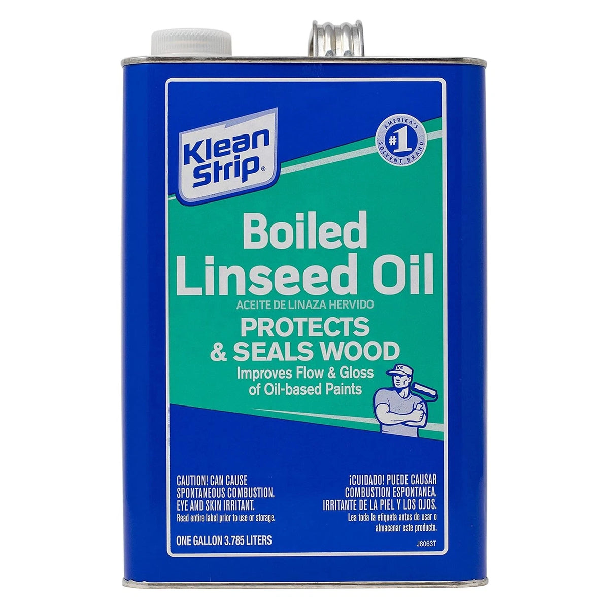 1-Gallon Boiled Linseed Oil for Automotive Finishes
