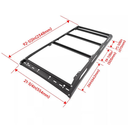 Steel Roof Rack Cargo Carrier for Toyota 4Runner (2010–2024)