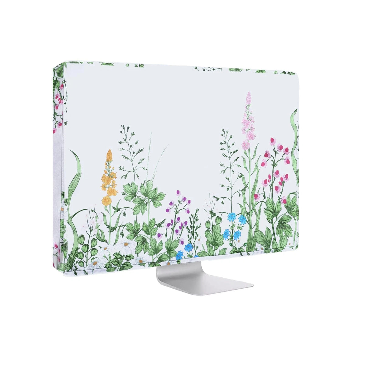 Monitor Dust Cover for 26-29 Inch Screens (Anti-Static, White)