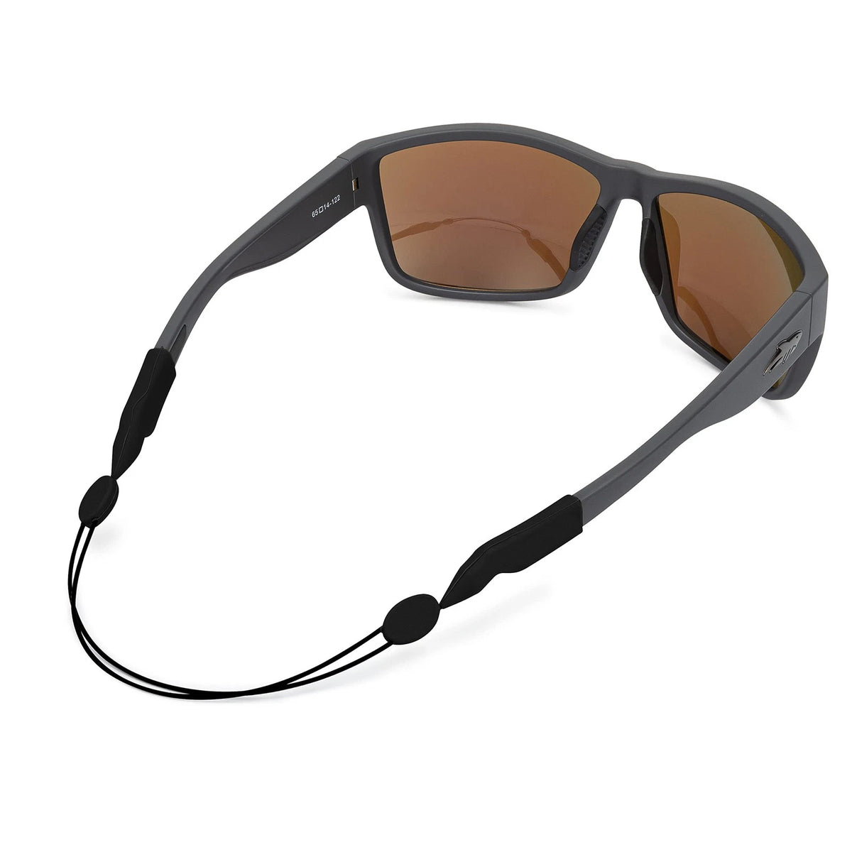 2X Adjustable Sunglasses Retainer Strap for Pilotfish (16 Inches, Black)