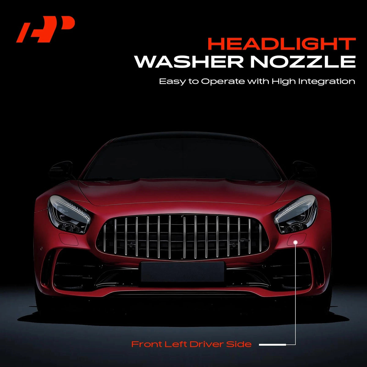 2X Headlight Washer Nozzle for Lexus ES350 ES300h (2018–2021) 85208-33130