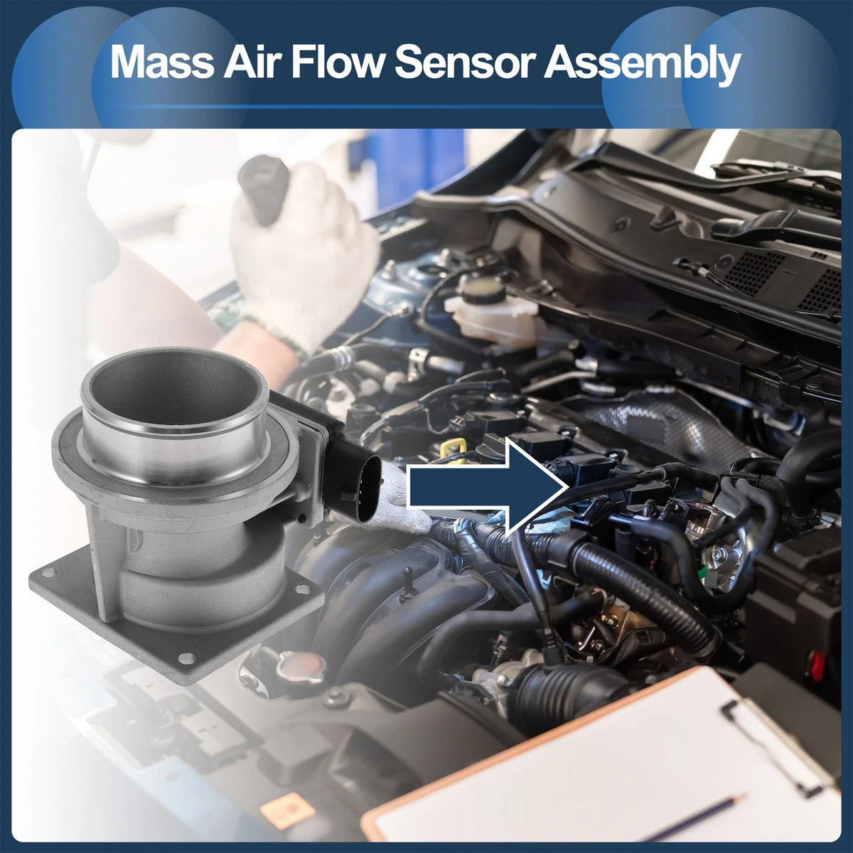 Mass Air Flow Sensor No.FS1513215 for Ford Kuga (2020–2023)