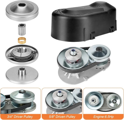 Torque Converter for Mini Bike 2-7Hp Go Kart CVT Clutch 30 Series