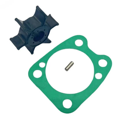 Water Pump Impeller Repair Kit for Yamaha 4-5 HP 2-Stroke Outboard (6E0-44352)