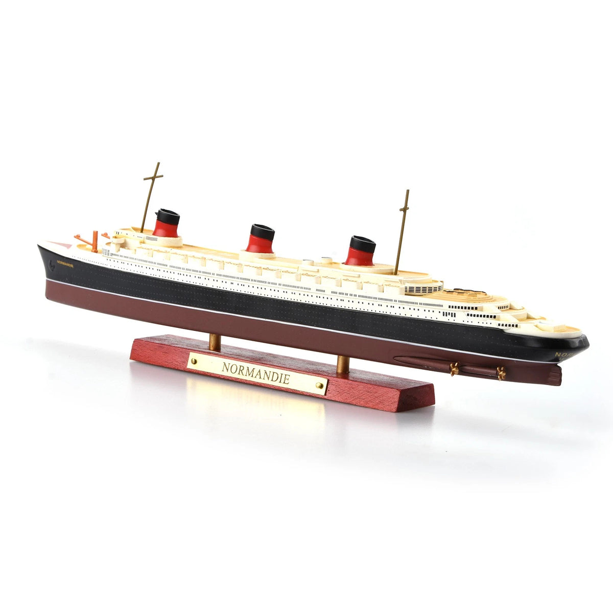 1/1250 Alloy Diecast Normandie Cruise Ship Model Display Gift