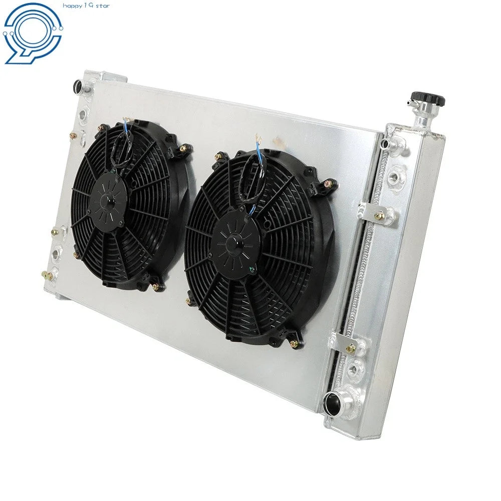 3 Row Cross Flow Radiator for Chevrolet C1500 K1500 (1988–1999)