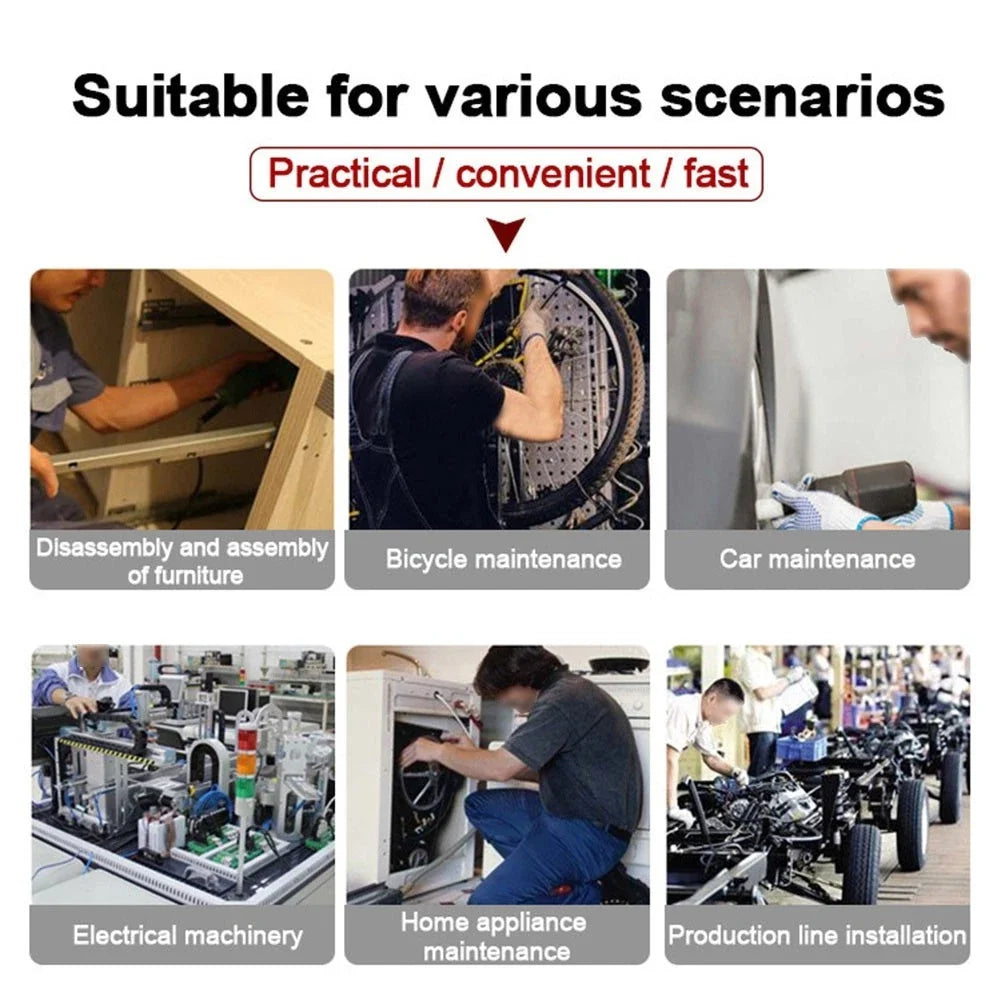 Electric Screwdriver Assemblies for PH Alloy Steel Furniture Industry