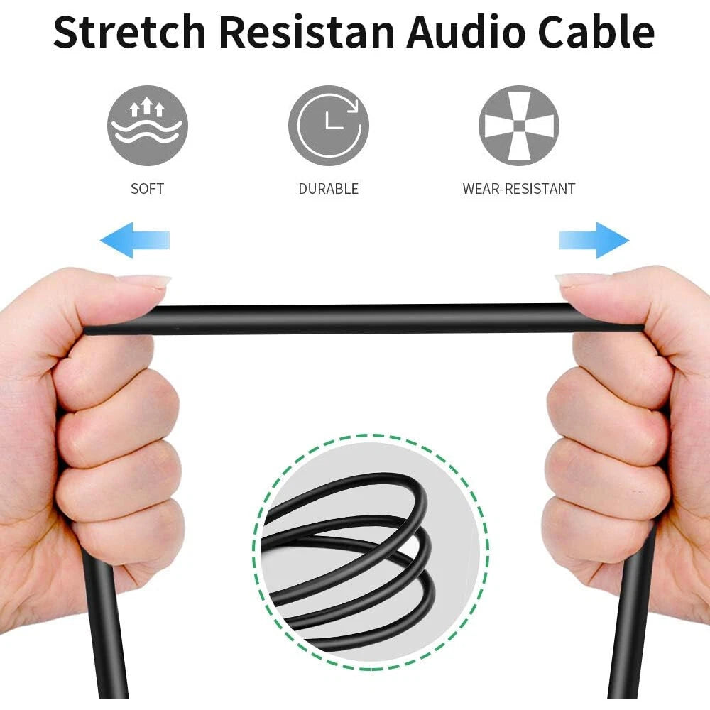 2X XLR Female to Dual 1/4" TS Mono Y Splitter Microphone Cable (3.3/6.6ft)