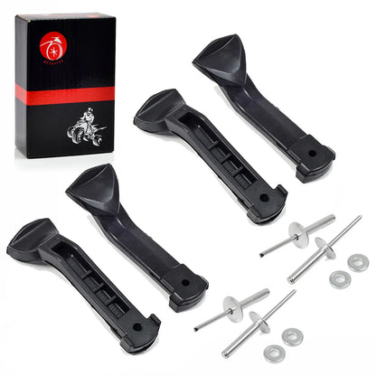 4X Hood Strap Panel Latch Kit for Ski-Doo REV MXZ GSX GTX (2003–2023) 517302448
