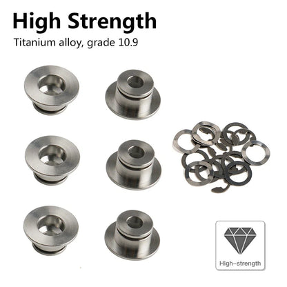 Floating Brake Disc Bobbins Kit for BMW S1000R S1000RR S1000XR (2014–2023)