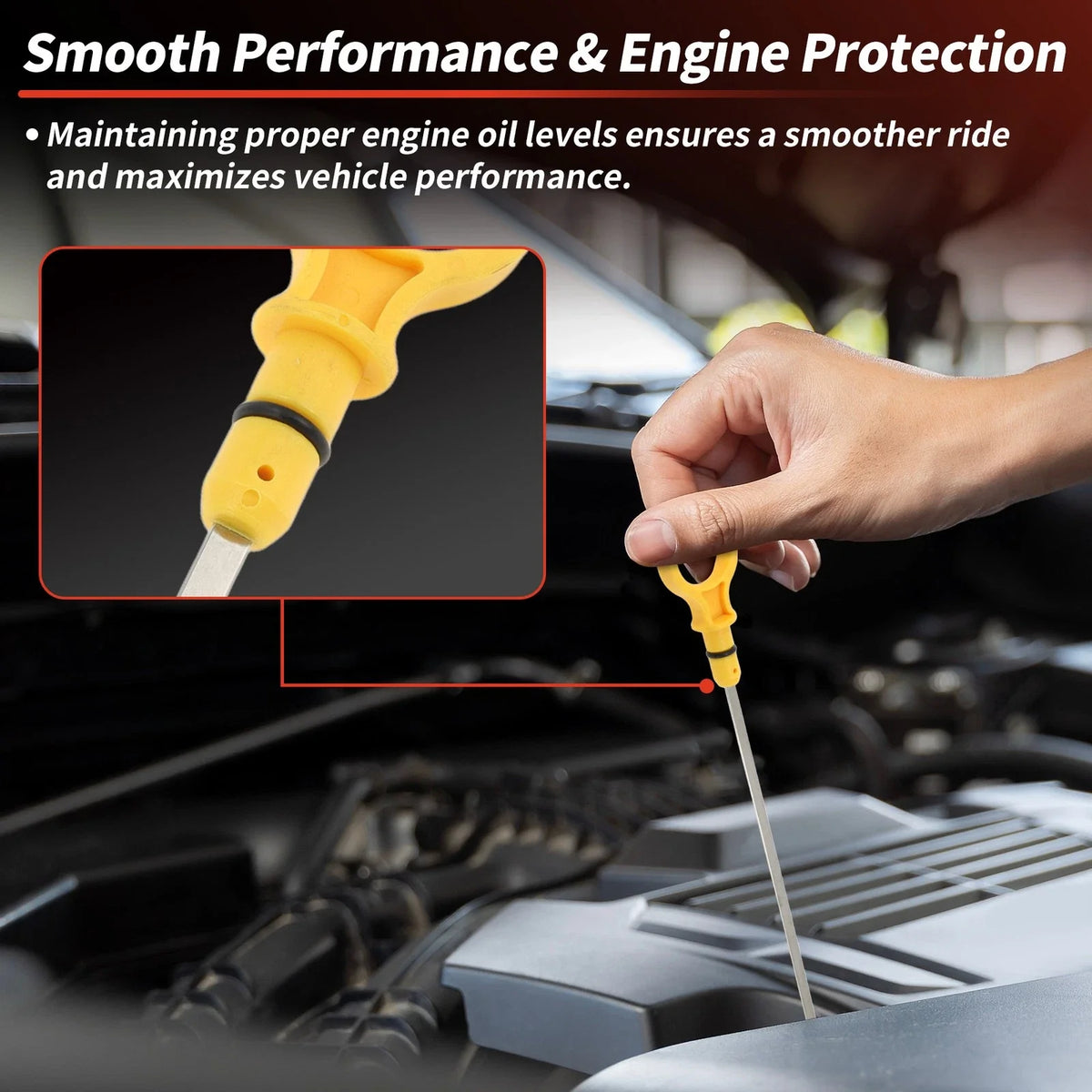 Engine Oil Dipstick for Ford Explorer F-150 (2009–2010) No. 9L3Z6750A/9L3E6750AE