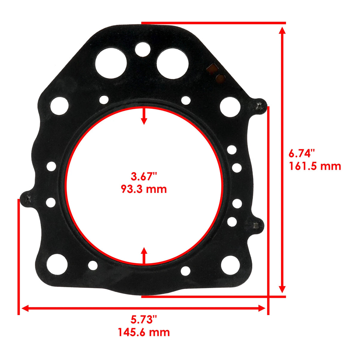 3 Layer Copper Head Gasket for Honda ATV (TY1266XG214WQ)