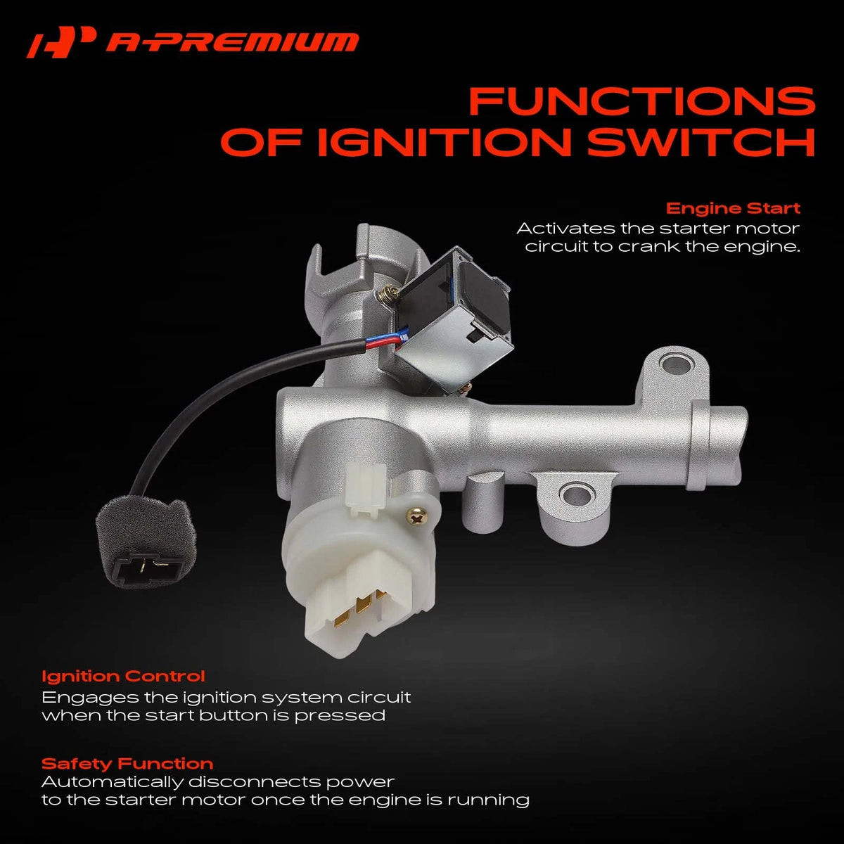 Ignition Starter Switch for Hyundai Sonata (2006) 1S9344