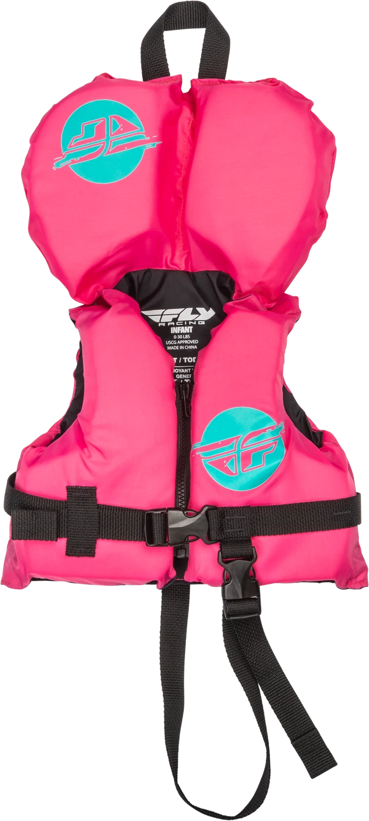 Infant Nylon Floatation Vest for FLY RACING (221-30313) - Neon Pink/Teal