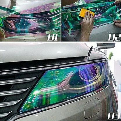 12" x 48" Gloss Headlight Tint Film for Universal Applications (All Years)