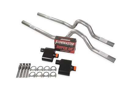 Dual Exhaust Kit 2.5" Flowmaster Super 10 for GM C/K 10 1973–1980
