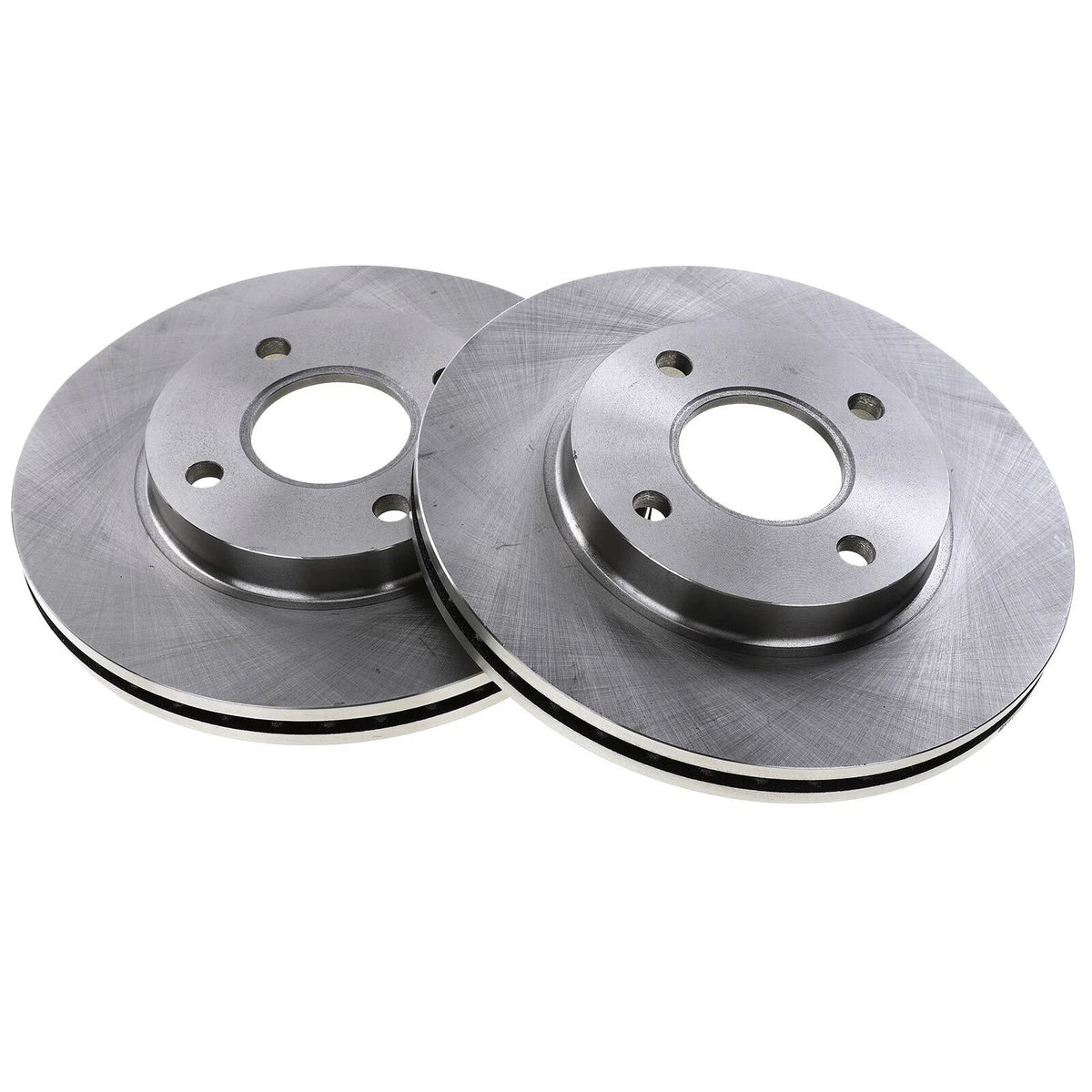 Set of 4 Front Disc Brake Rotors & Ceramic Pads for Ford Focus (2000–2004) 12161061, 09780611, PRT5273, 66913R, R-54079, P-816