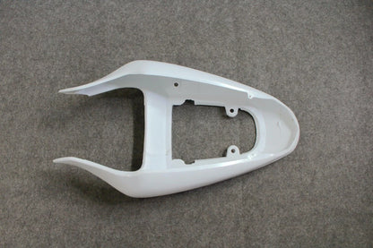 Unpainted Rear Tail Fairing for GSXR600 GSXR750 (2001–2003) - White, Pre-Drilled