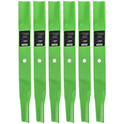 6 Pack High Lift LawnRAZOR Blades for Exmark Toro Timecutter Z4200 110-6568-03
